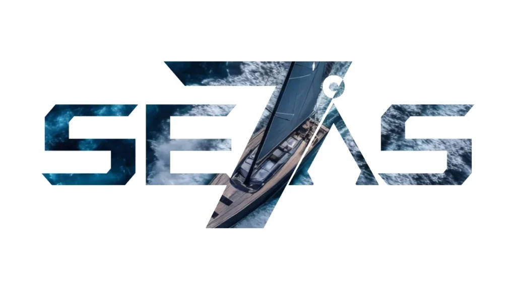 logo The Seven Seas, wakacje, rejsy, przygody, jacht